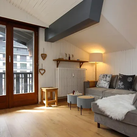 Superbe T3 En Face Du Brevent, Apartment Chamonix