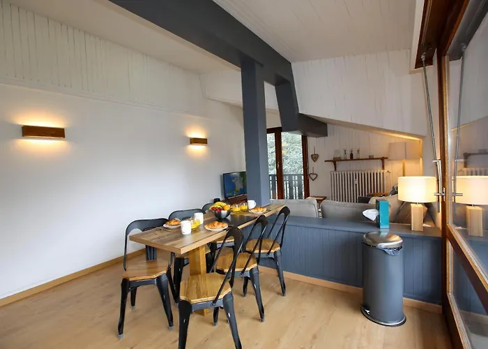 Superbe T3 En Face Du Brevent, Apartment Chamonix