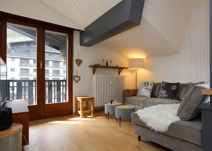 Superbe T3 En Face Du Brevent, Apartment Chamonix