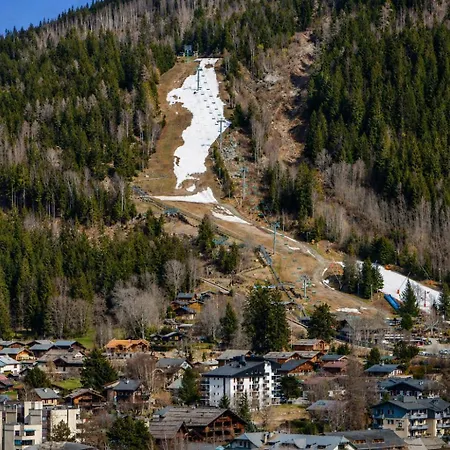 Superbe T3 En Face Du Brevent, شقة *