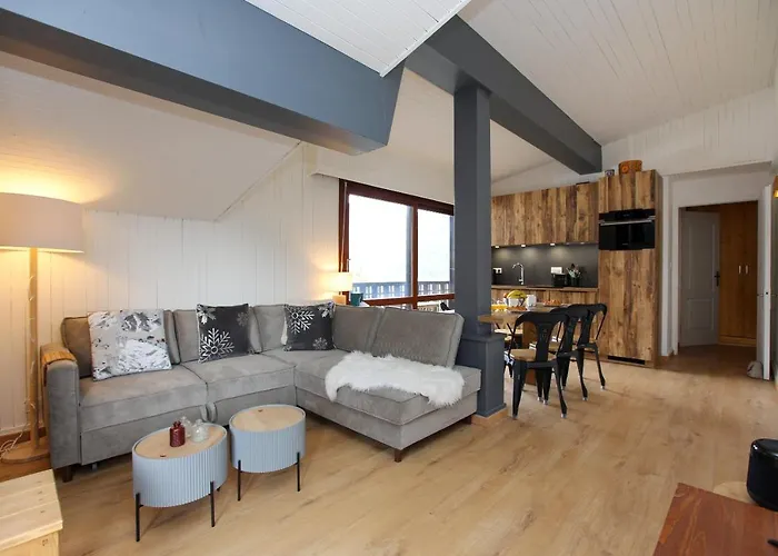 Superbe T3 En Face Du Brevent, Апартаменты